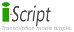 i-Script Inc. : Online Medical Transcription Solutions